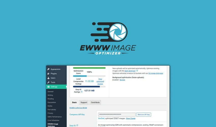 Wordpress Resim Optimizasyon Eklentisi: EWWW Image Optimizer